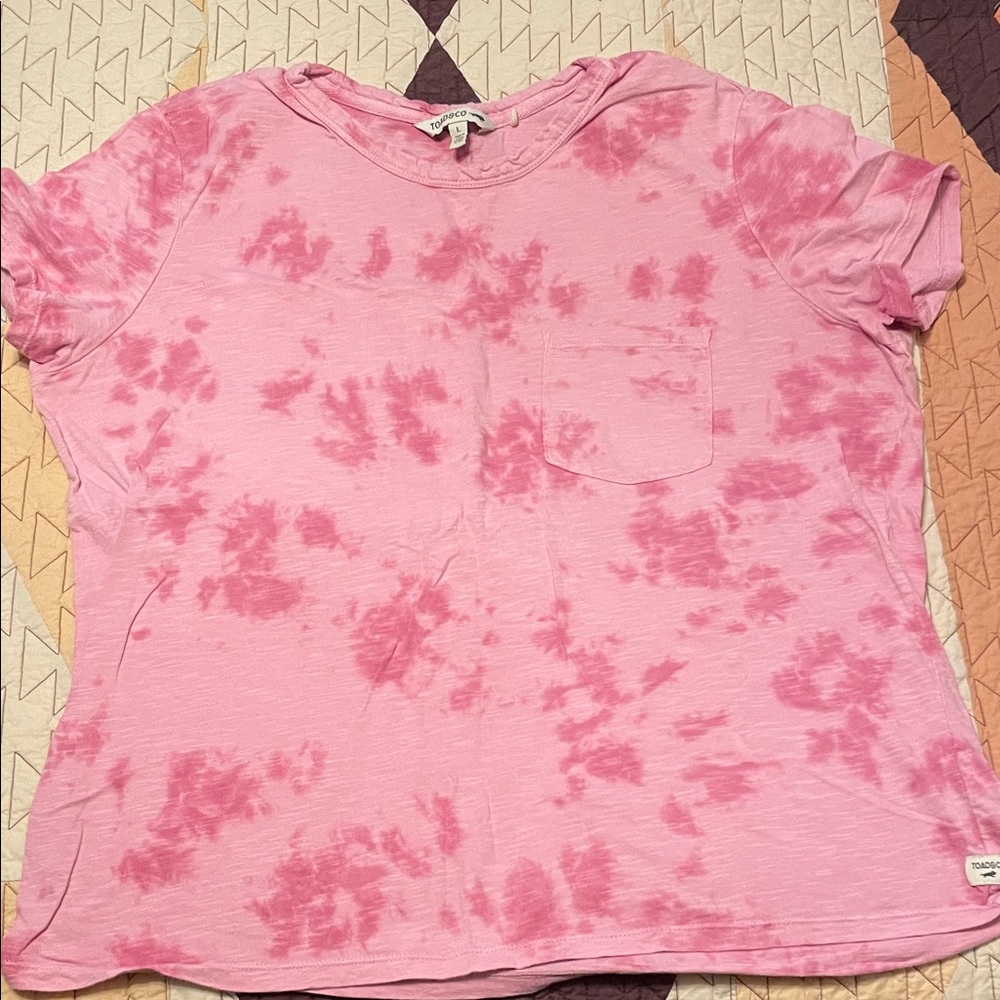 Toad&co tie dye tee